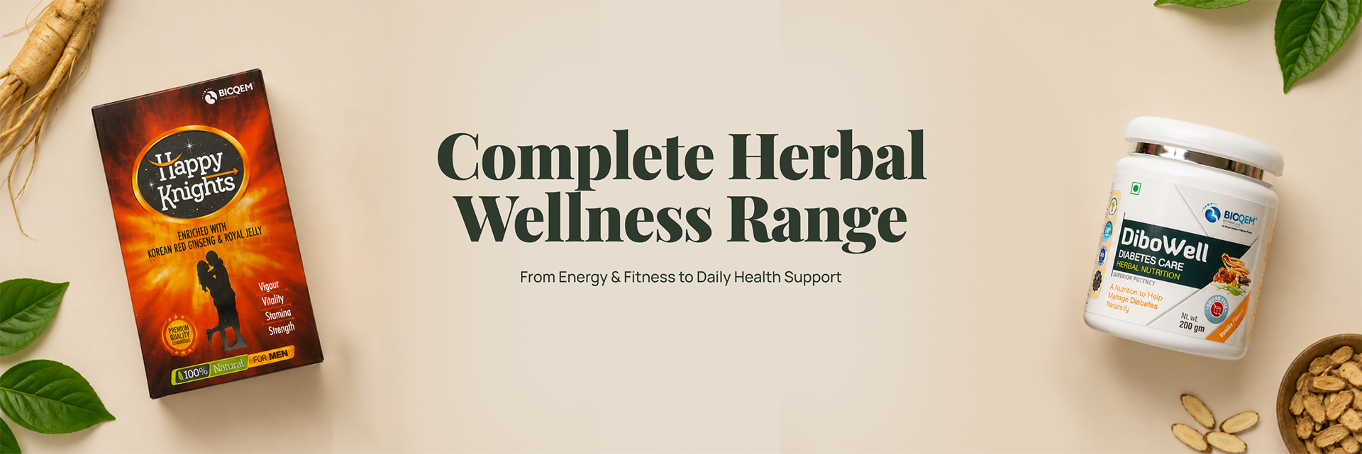 Complete Herbal Wellness Range